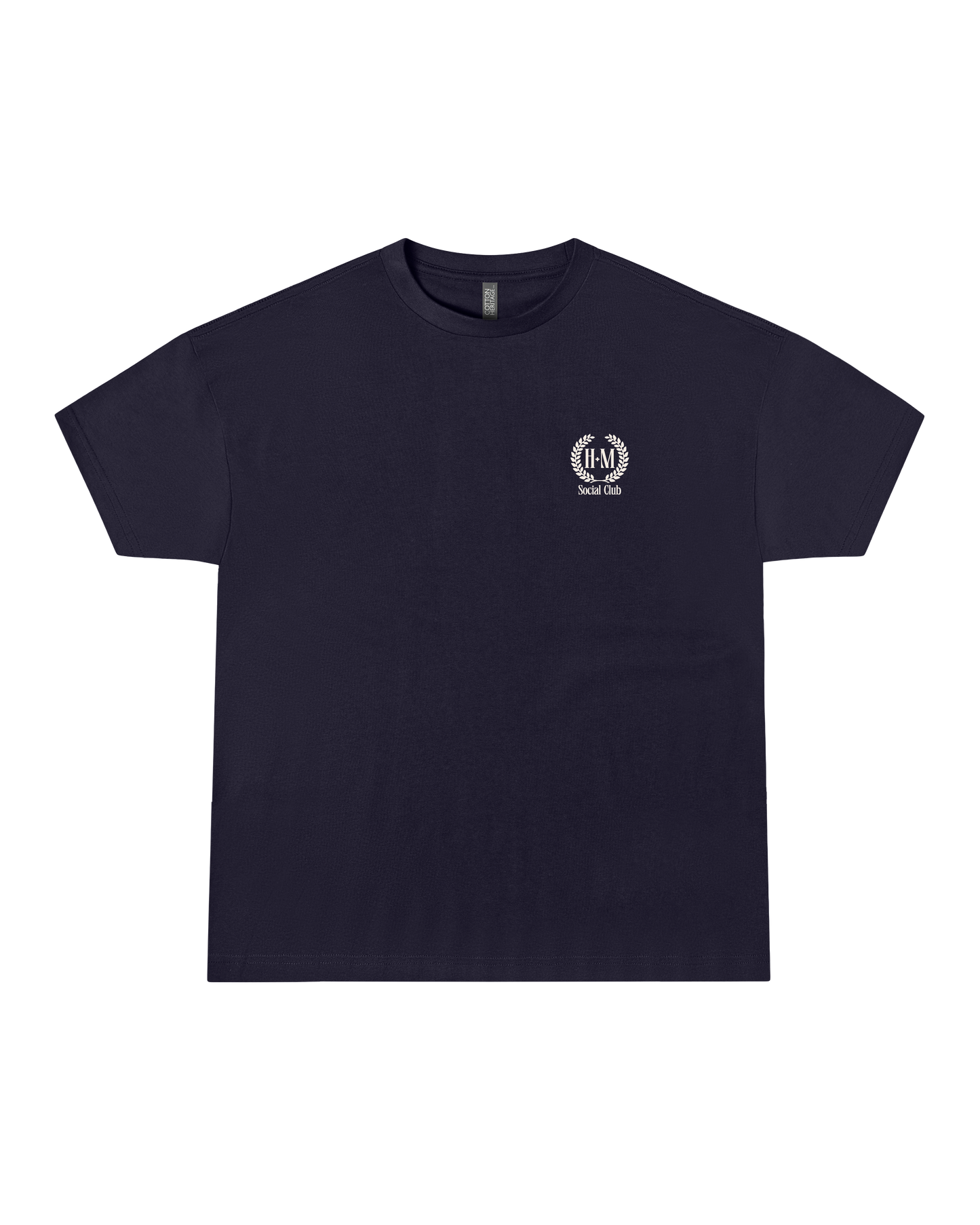 Motherhood Social Club Oversized Tee Navy